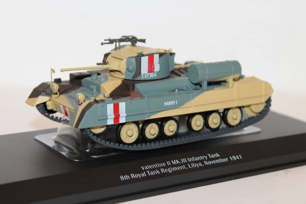 Valentine ii mk iii infantry tank 8th royal tank regiment libye