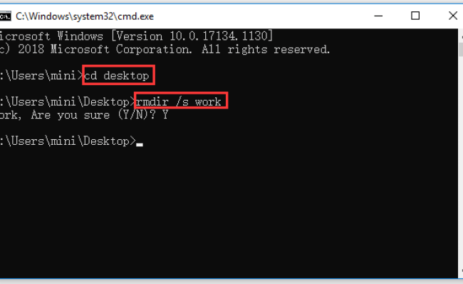 How To Create And Delete A File Or Folder With CMD - MiniTool