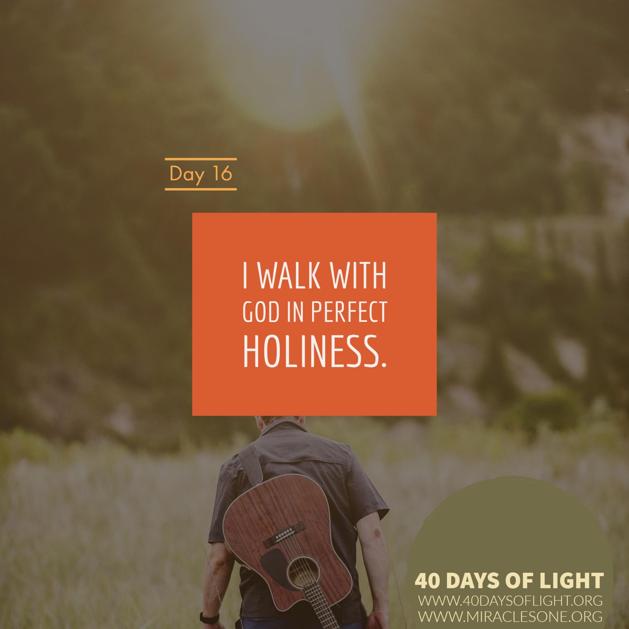 Read more about the article 40 Days of Light – Day 16