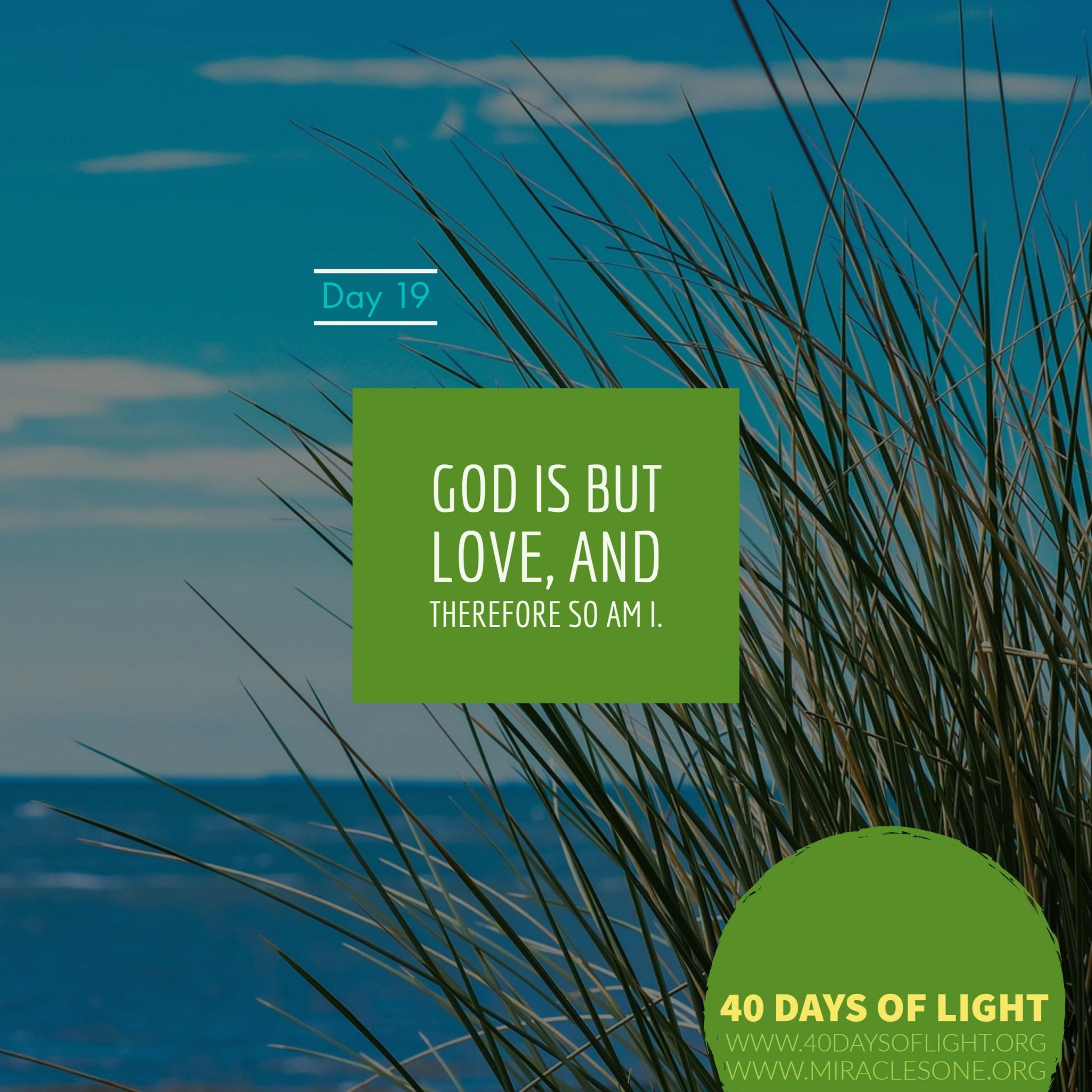You are currently viewing 40 Days of Light – Day 19