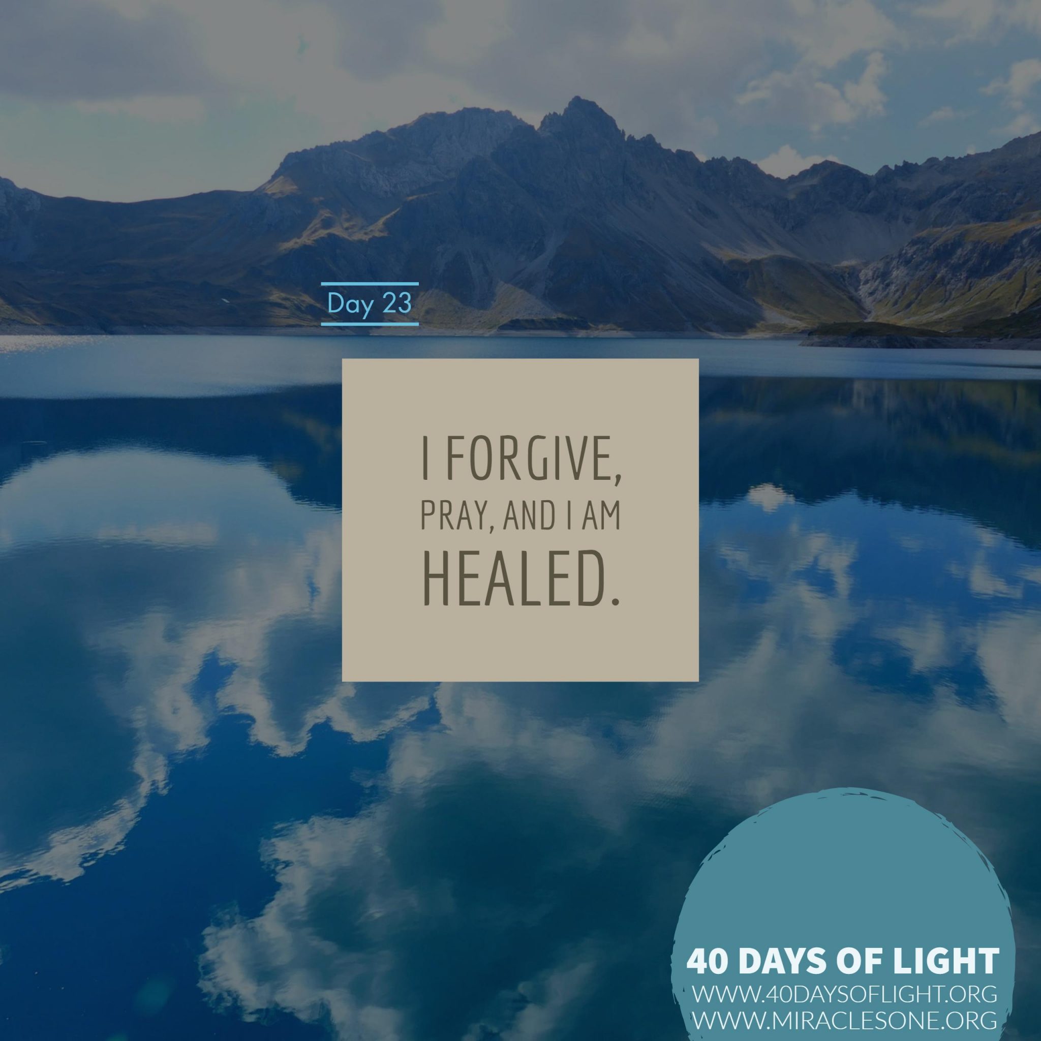 Read more about the article 40 Days of Light – Day 23