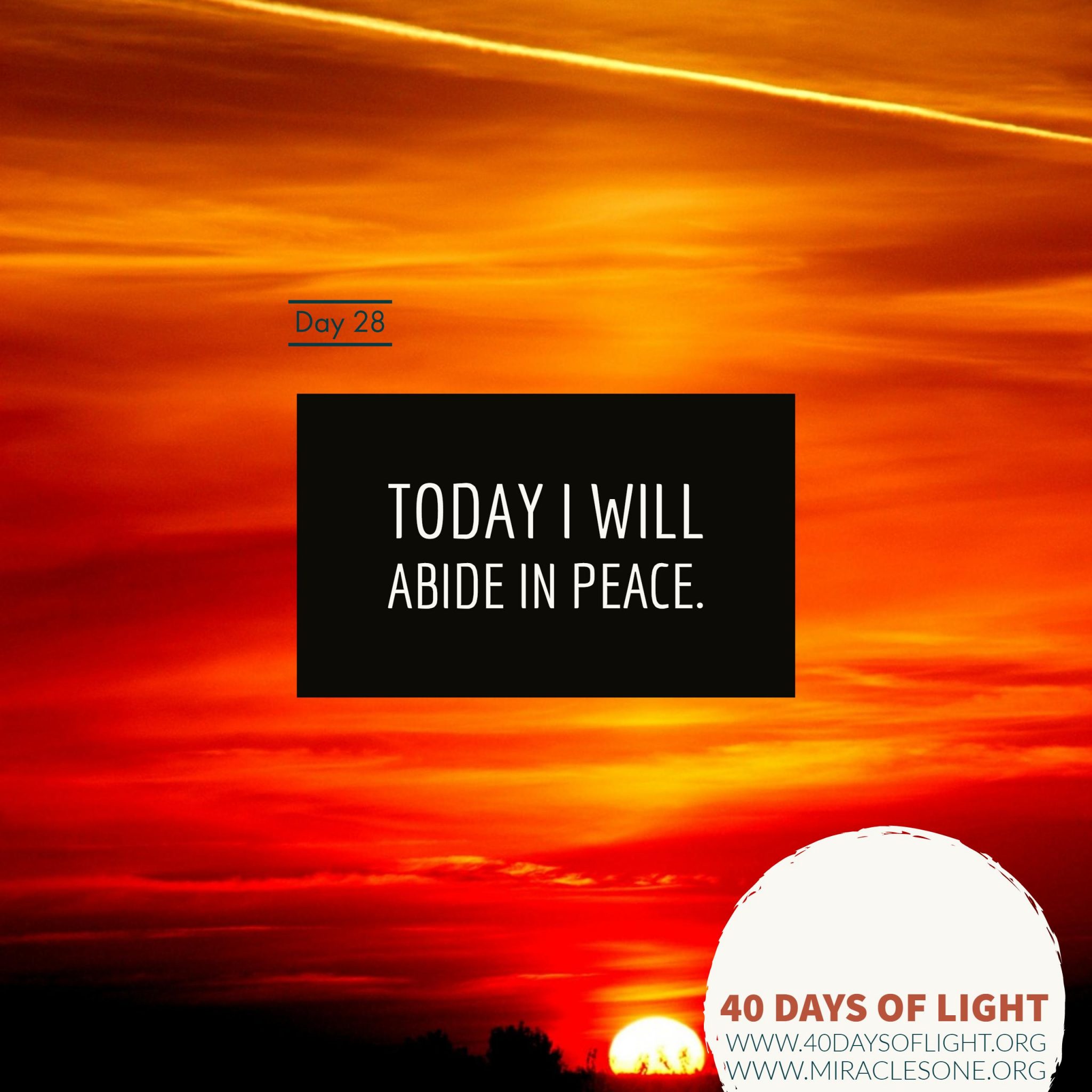 You are currently viewing 40 Days of Light – Day 28