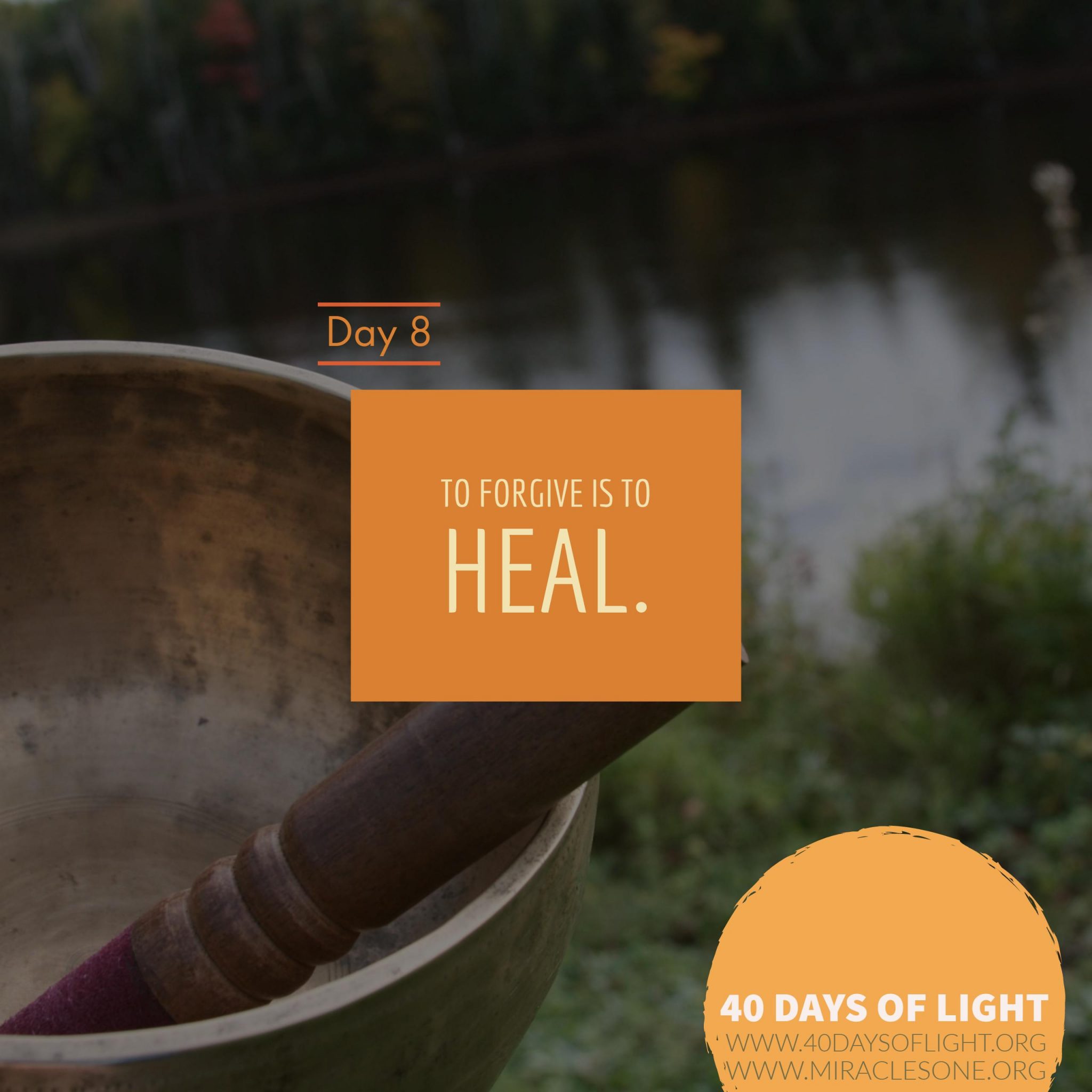 Read more about the article 40 Days of Light – Day 8