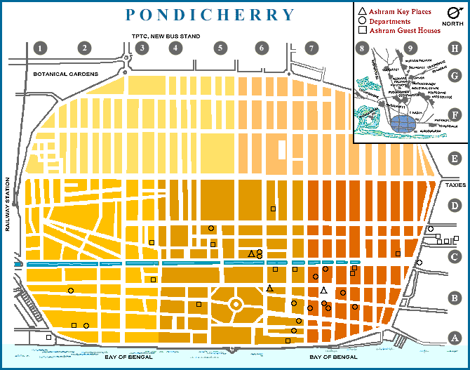 Pondicherry Overview Map Oview 