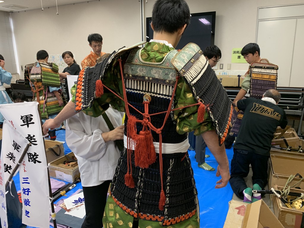 頼朝　行列図　M580 頼朝 行列図 M580