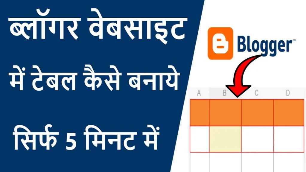 How to make a responsive table for blogger