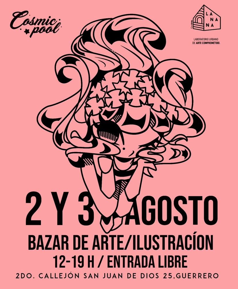 BAZAR DE ARTE E ILUSTRACIÓN X COSMIC POOL