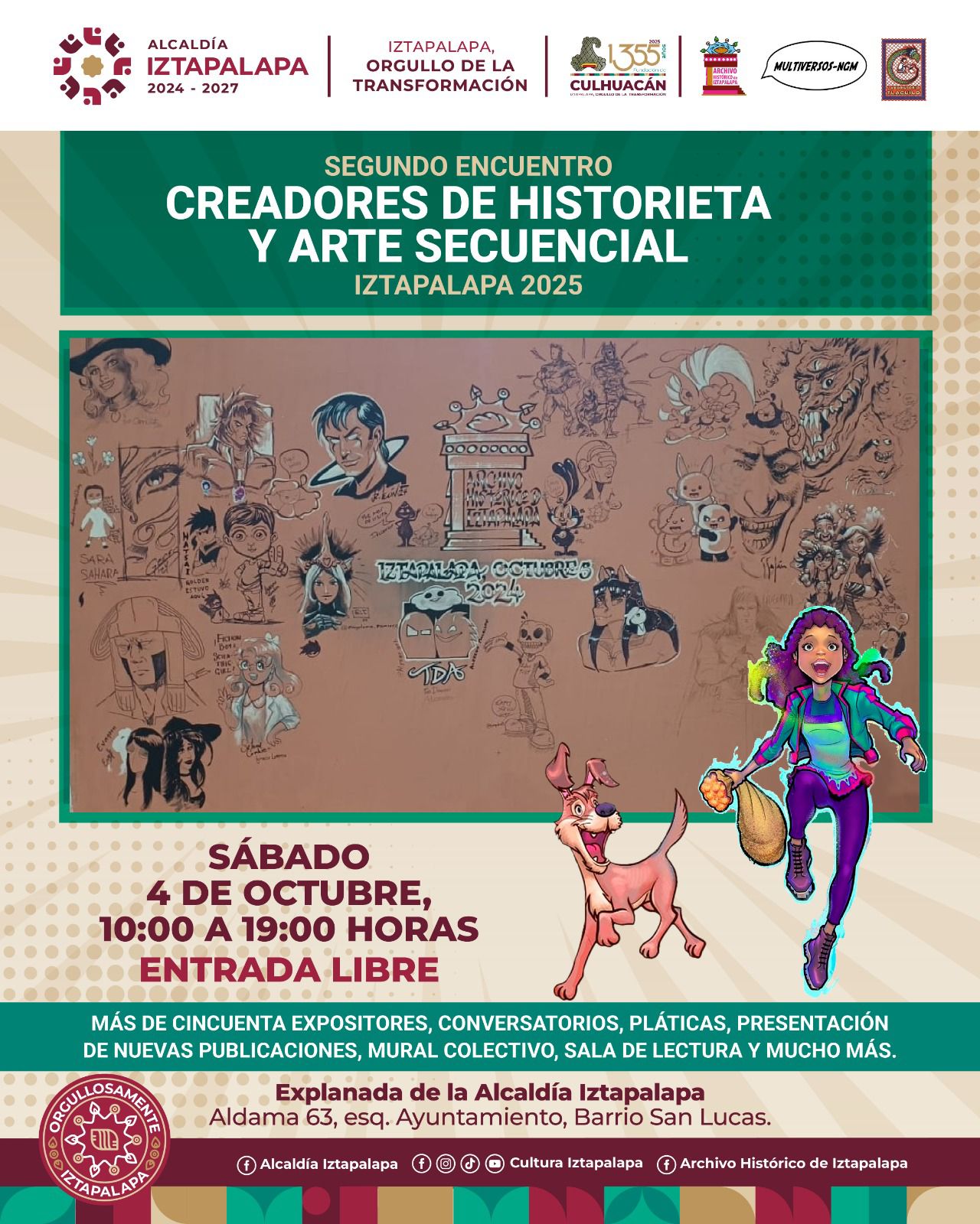 Segundo Encuentro: Creadores de Historieta y Arte Secuencial
