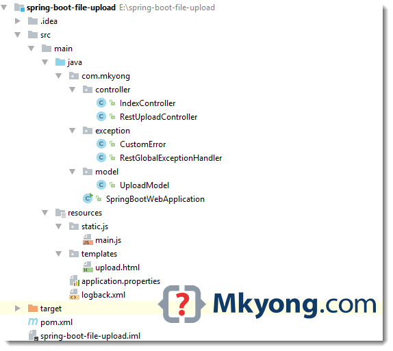 Generate & download csv file · set the response's content type to text/csv. Spring Boot File Upload Example Ajax And Rest Mkyong Com