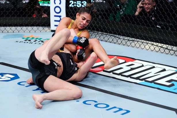 UFC 285: Tabatha Ricci somete a Jessica Penne con feroz palanca al brazo