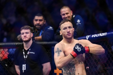 Justin Gaethje Vs. Rafael Fiziev: Las 15 mejores fotos de la UFC 286 3 r4a Justin Gaethje Vs. Rafael Fiziev: Las 15 mejores fotos de la UFC 286