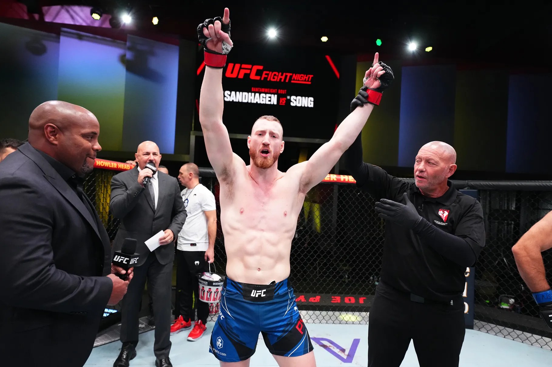 Joe Pyfer es enorme favorito para pelea con Kelvin Gastelum en UFC Ciudad de México