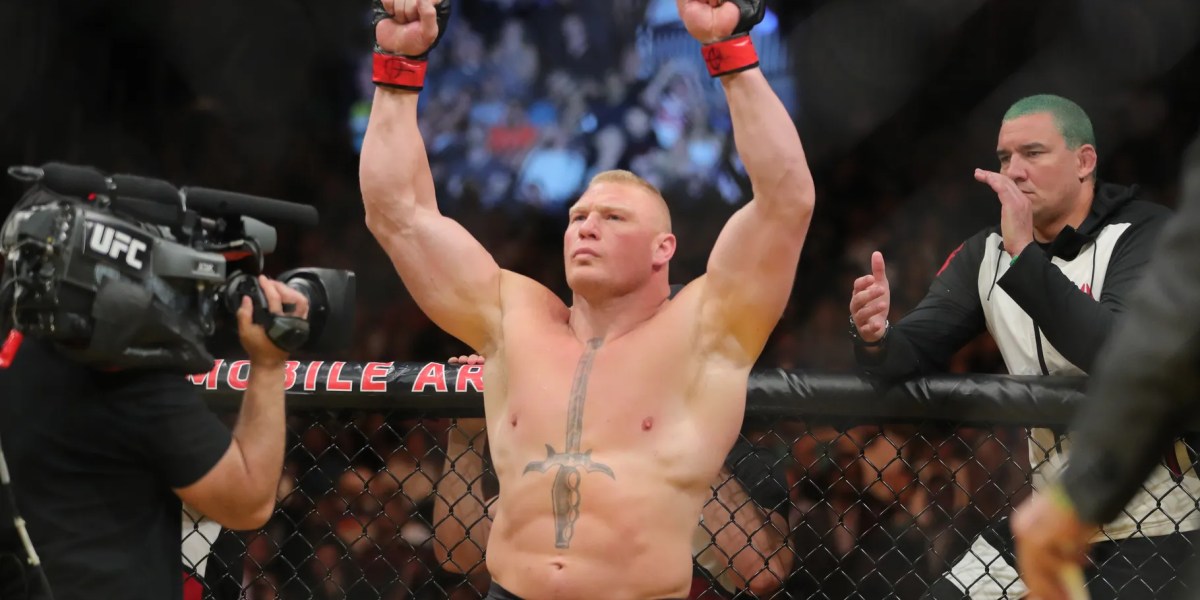 Brock Lesnar Dana White descarta los regresos de Brock Lesnar, Ronda Rousey y 'GSP' para el UFC 300