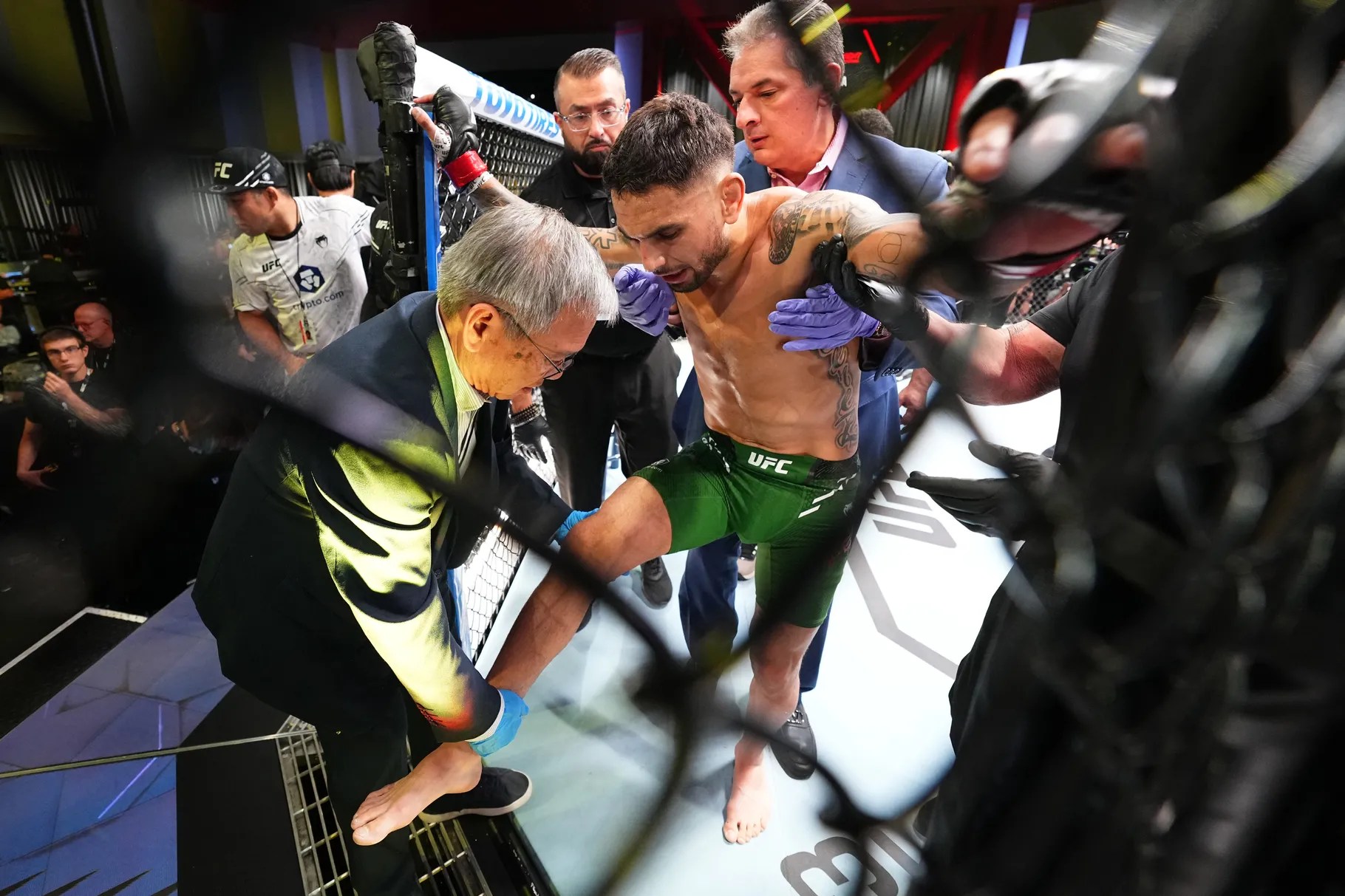 Alex Perez se pronuncia tras sufrir lesión en el UFC Vegas 93