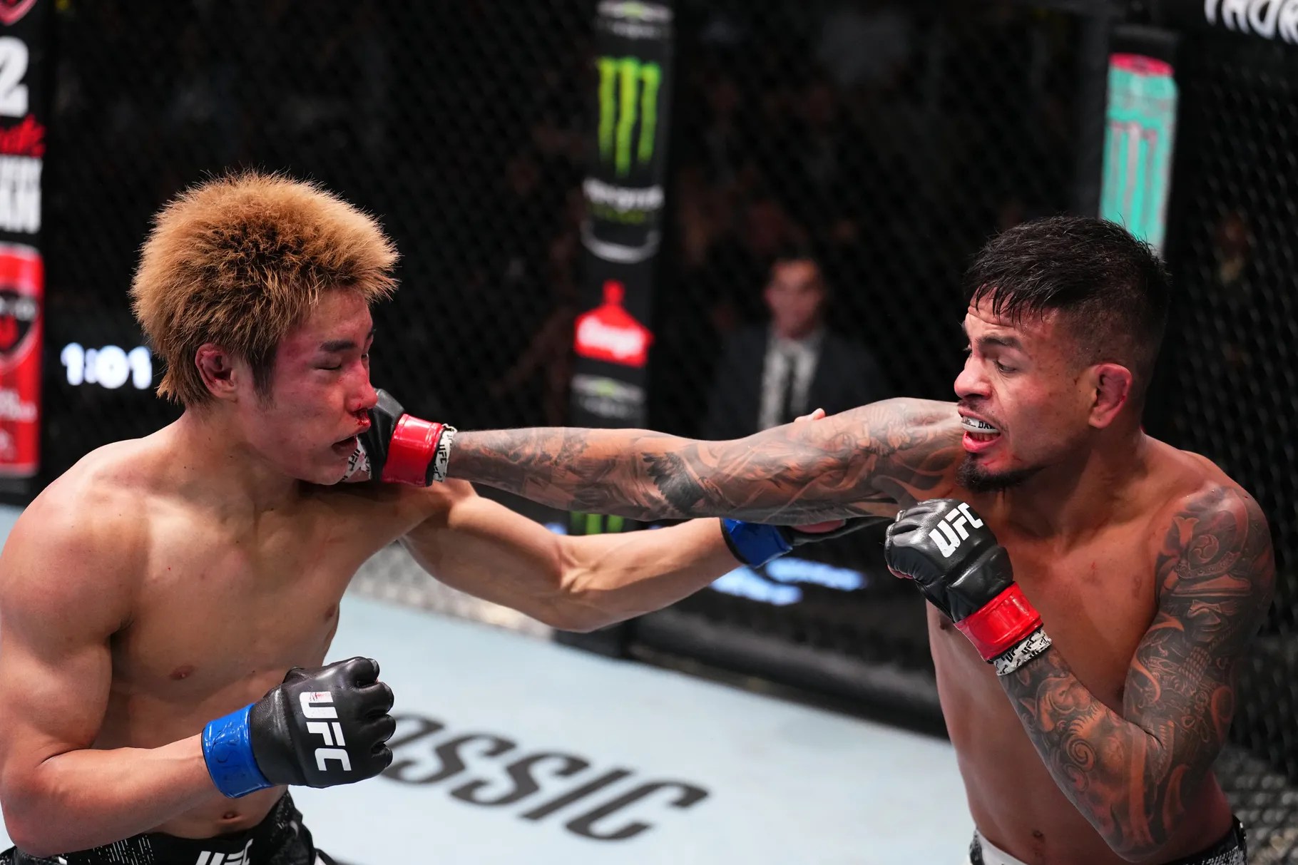 UFC Vegas 98: ¡16 – 1! Brandon Royval le quita el invicto Tatsuro Taira por decisión dividida