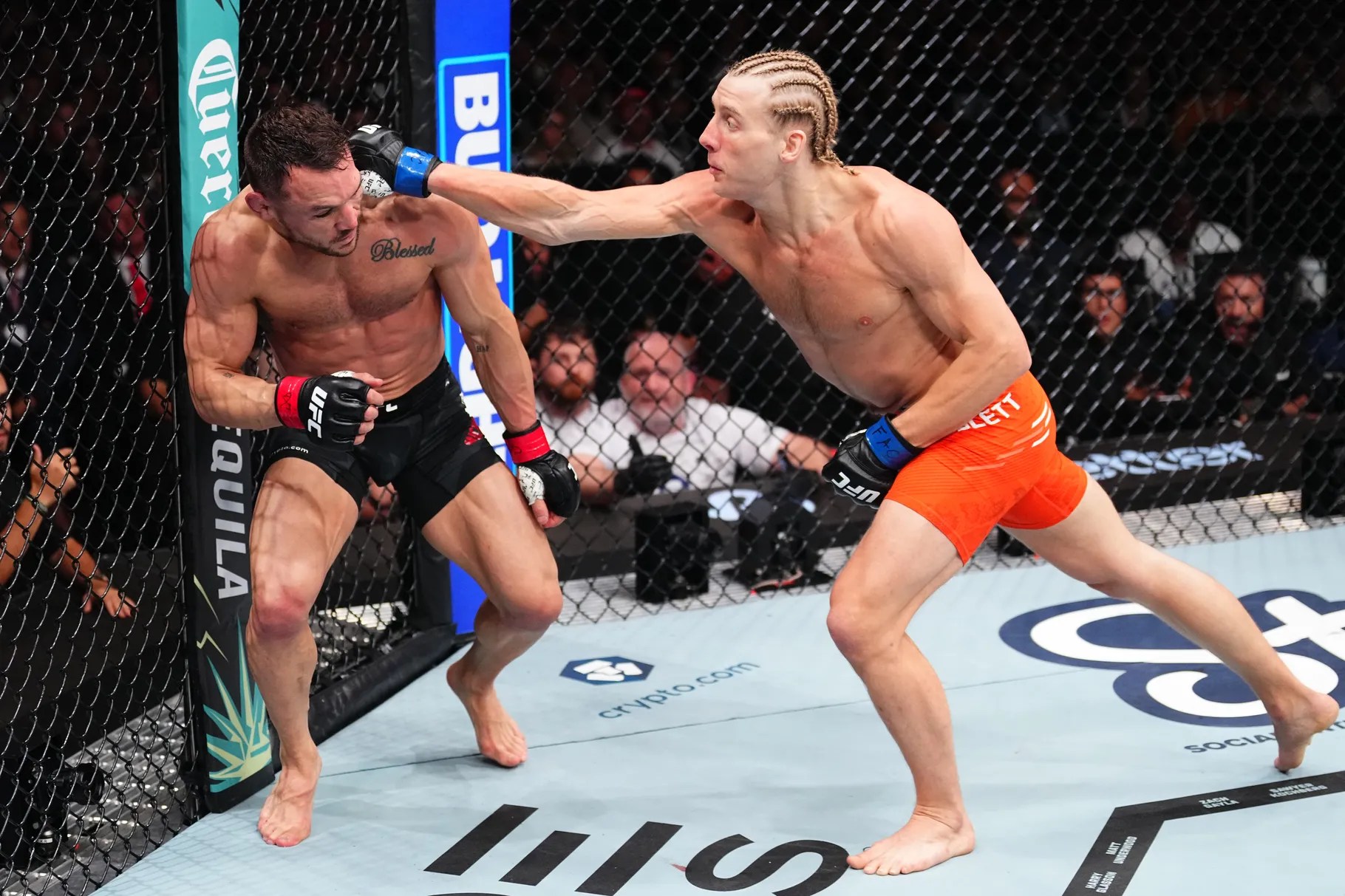 Resultados del UFC 314: Paddy Pimblett humilla a Michael Chanlder con sorpresivo nocaut técnico en el tercer asalto