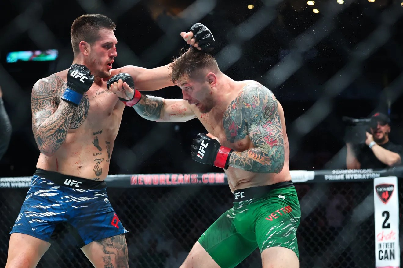 Resultados del UFC 318: Brendan Allen derrota a Marvin Vettori en candidata a Fight of the Night