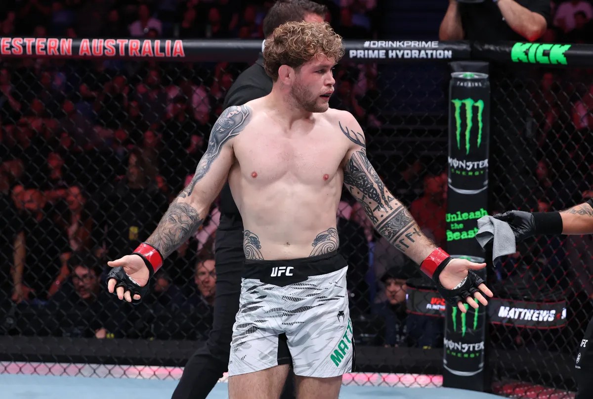 Jake Matthews apelará controversial derrota con Neil Magny en el UFC Perth