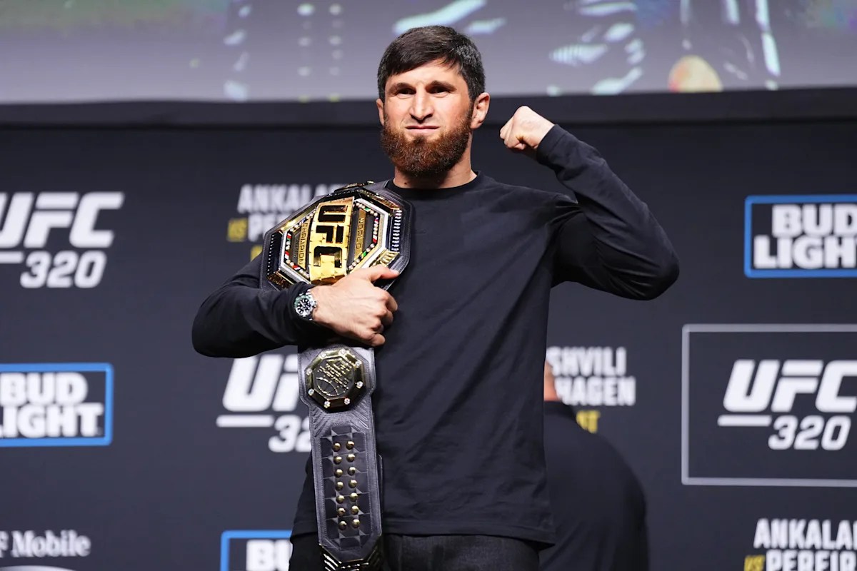 Resultados de los pesajes del UFC 320: Magomed Ankalaev y Alex Pereira hacen peso para revancha titular