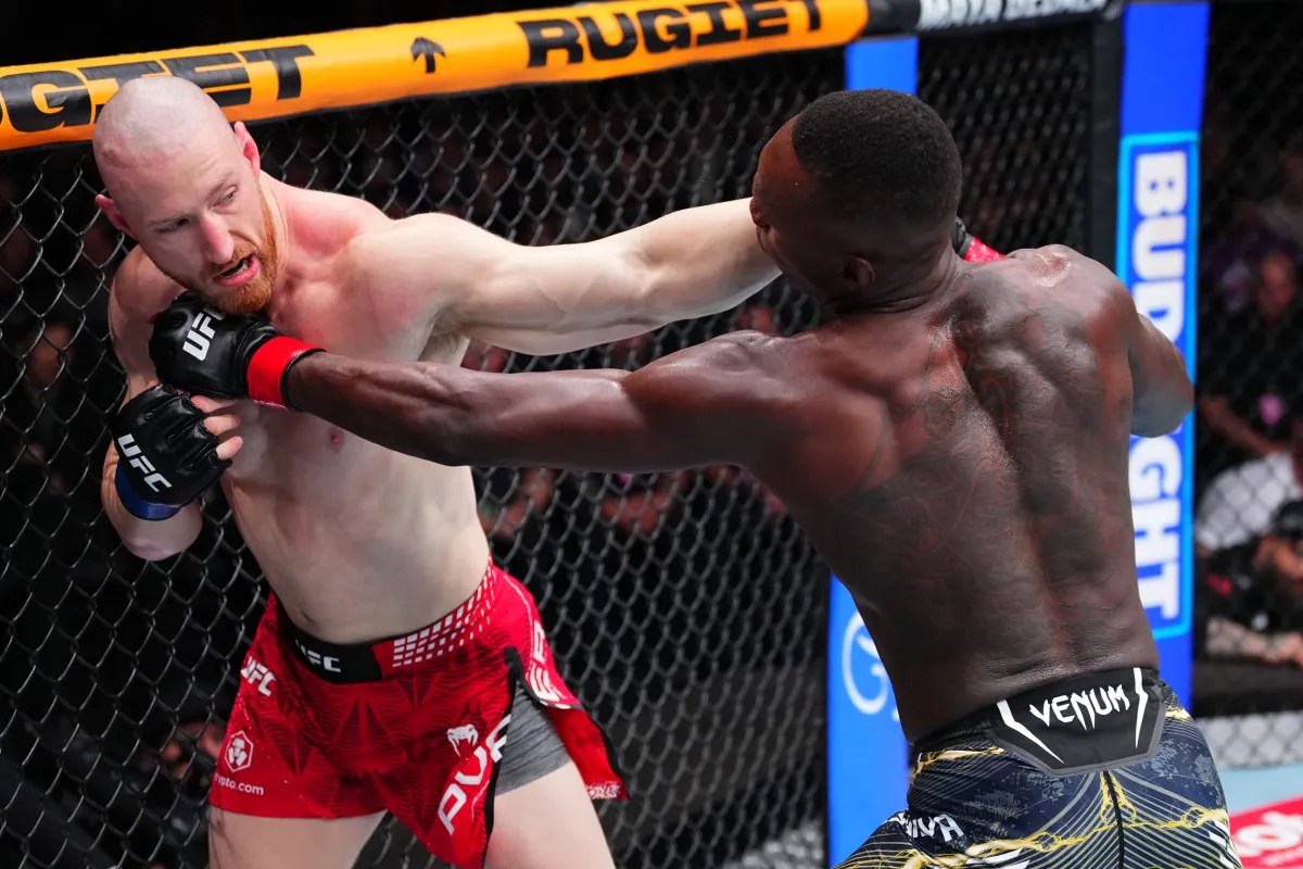 Resultados del UFC Seattle: Joe Pyfer noquea en el segundo asalto a un imprudente Israel Adesanya