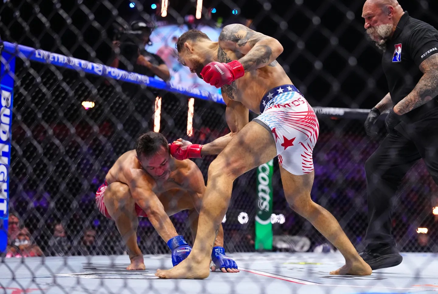 UFC Freedom 250: Maurício Ruffy se pasea con humillante nocaut sobre Michael Chandler