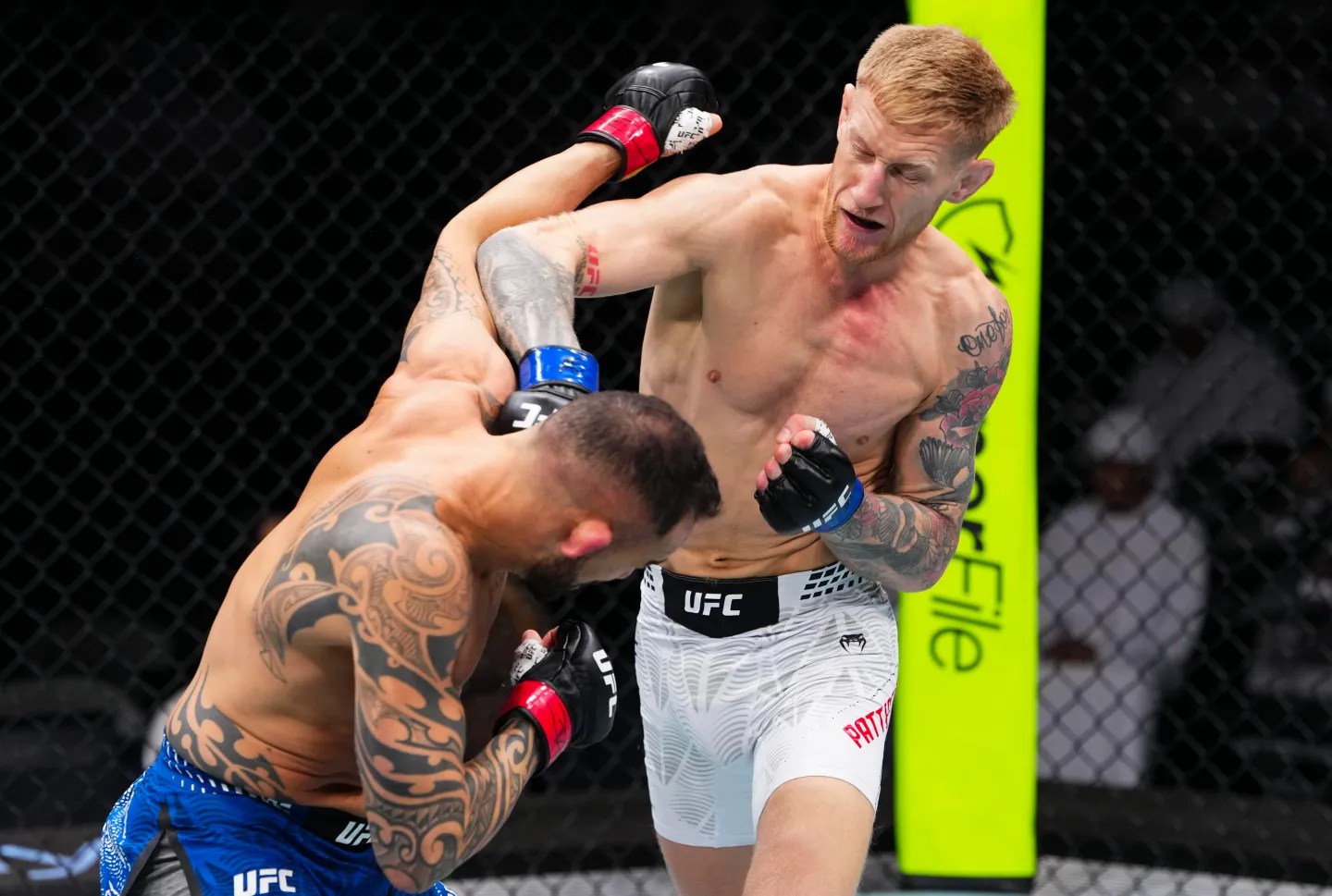 Resultados del UFC Abu Dhabi: Sam Patterson destruye a Santiago Ponzinibbio en dos asaltos