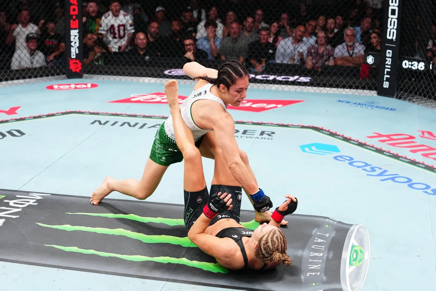 Resultados de Noche UFC 4: Alexa Grasso se impone a Manon Fiorot en emocionante pelea