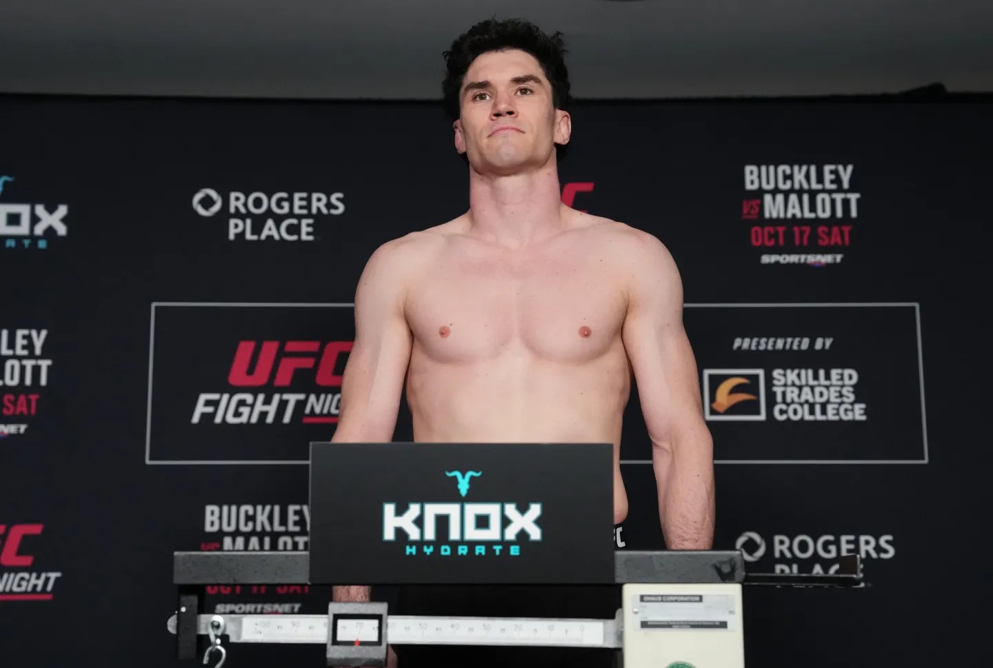 Resultados de los pesajes del UFC Edmonton: Malott hace peso para tercera pelea estelar