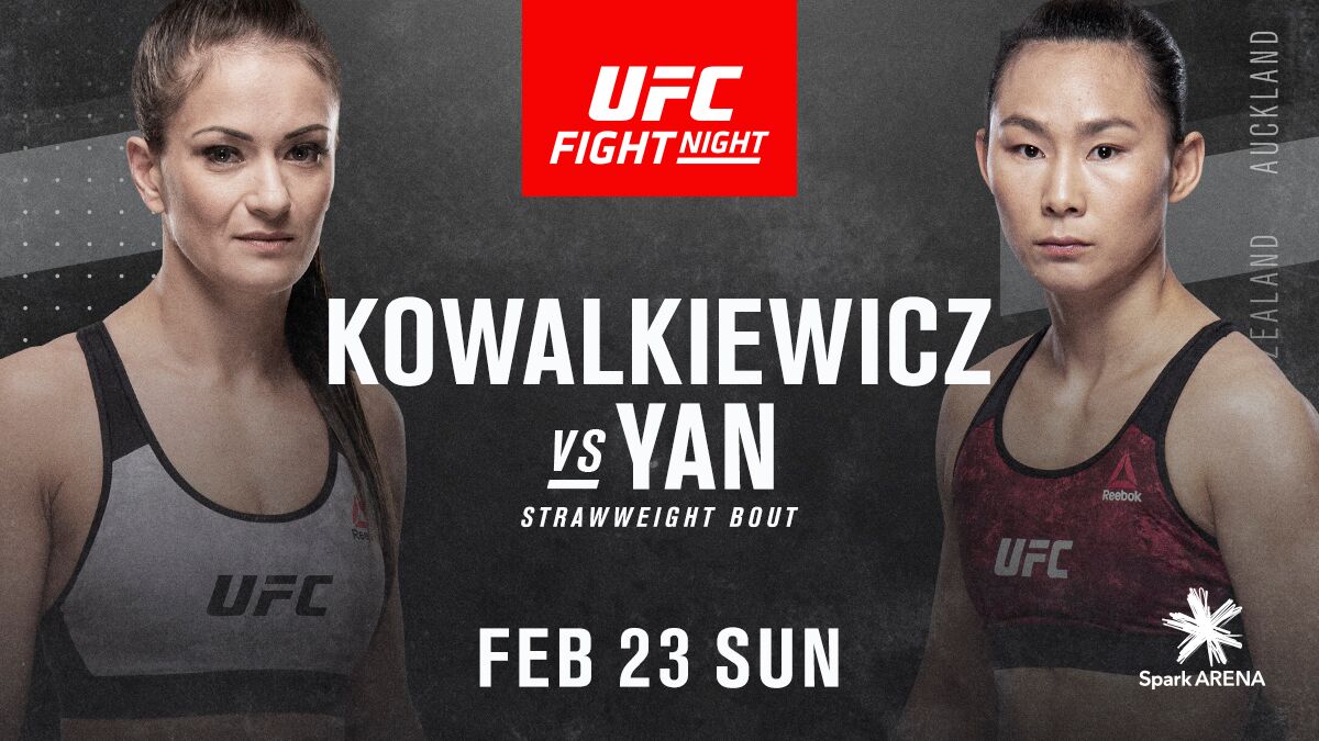 Yan Xiaonan returns against Karolina Kowalkiewicz at FIGHT ...