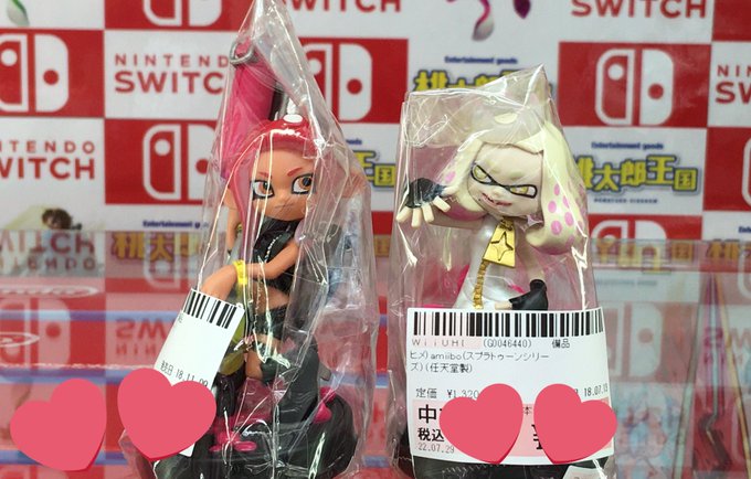 買取情報『スプラトゥーン2　amiiboのタコガール　ヒメ』