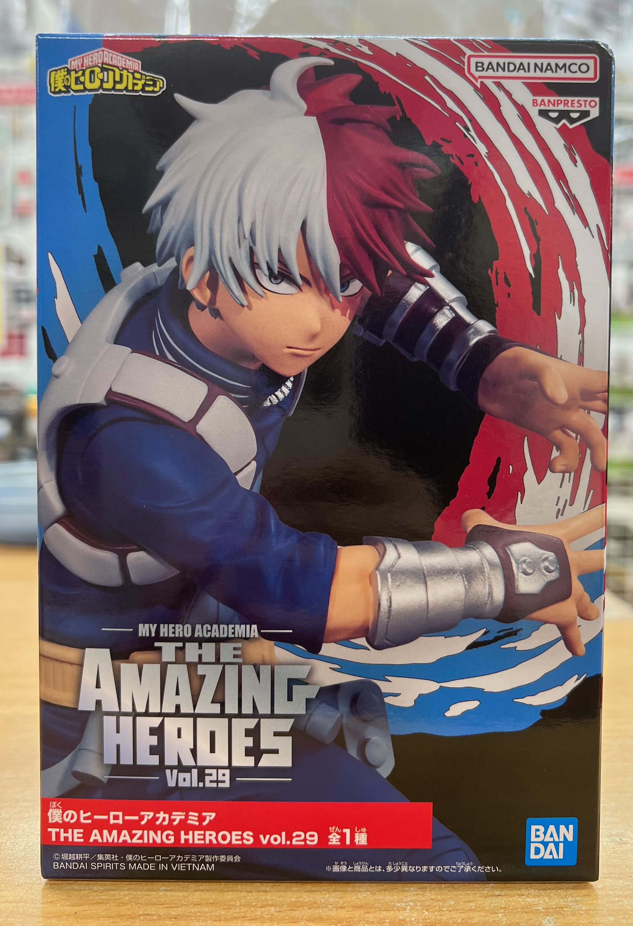 『バンプレスト　僕のヒーローアカデミア THE AMAZING HEROES vol.29 「轟焦凍」フィギュア』お売りいただきました！！【桃太郎王国 西船橋店の入荷情報となります】