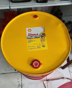 OLI ENGINE SHELL RIMULA R4X SAE 15W-40 API CI-4 DRUM(209 L)
