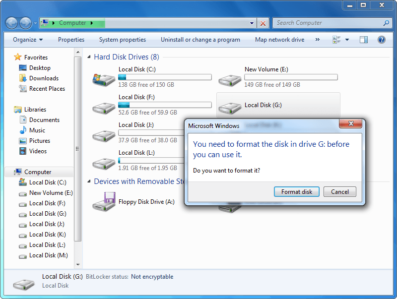 How to Fix The Volume Does Not Contain a Recognized File System MCT