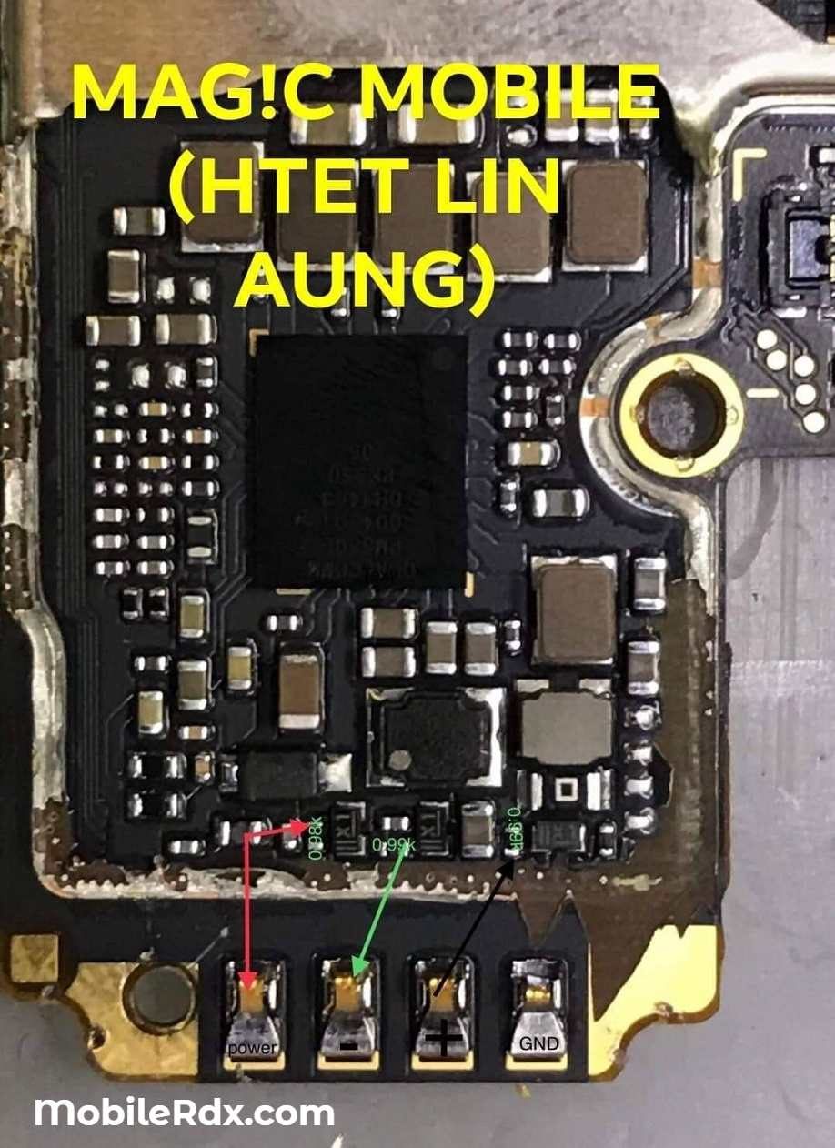 Redmi Note 7 Power Key Way Volume Button Jumper Solution