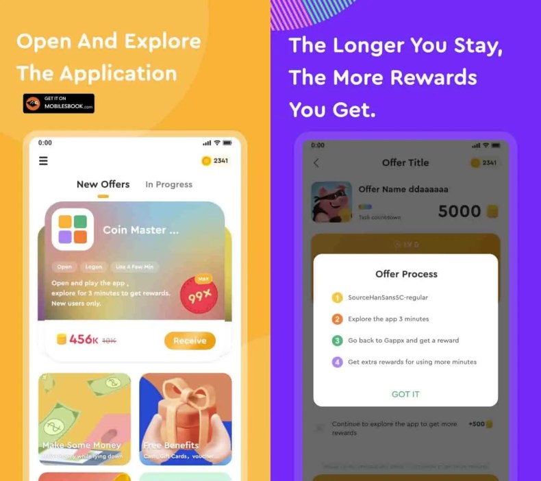 Gappx Unlimited Coins mod APK Screenshots