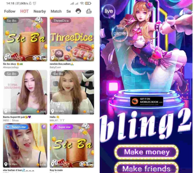 Bling2 Mod APK Screenshots