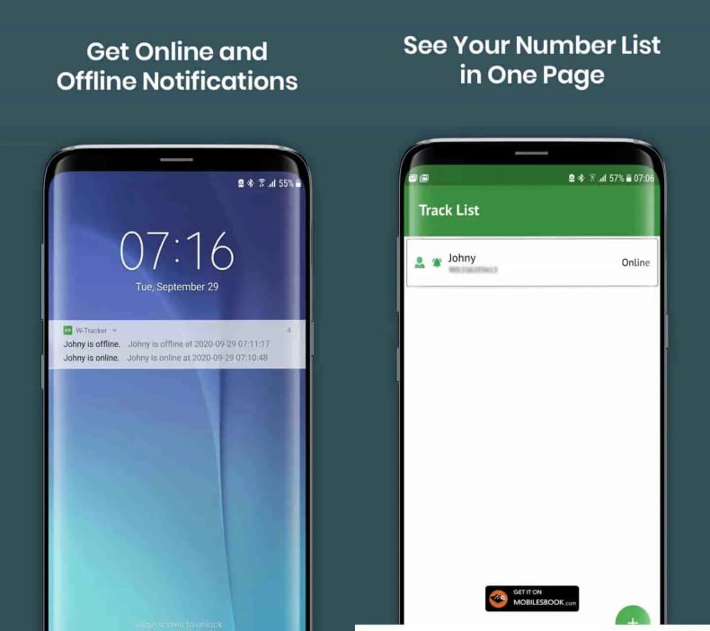 W Track Last Seen Premium APK Screenshots