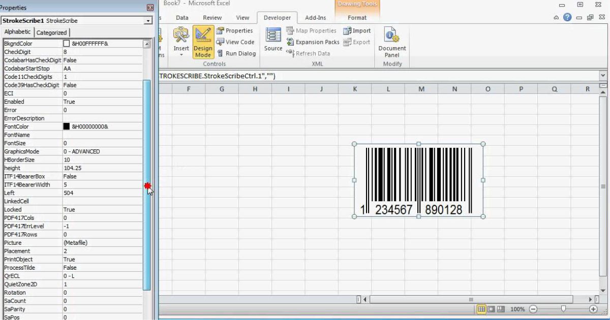 How to Create Barcodes in Excel