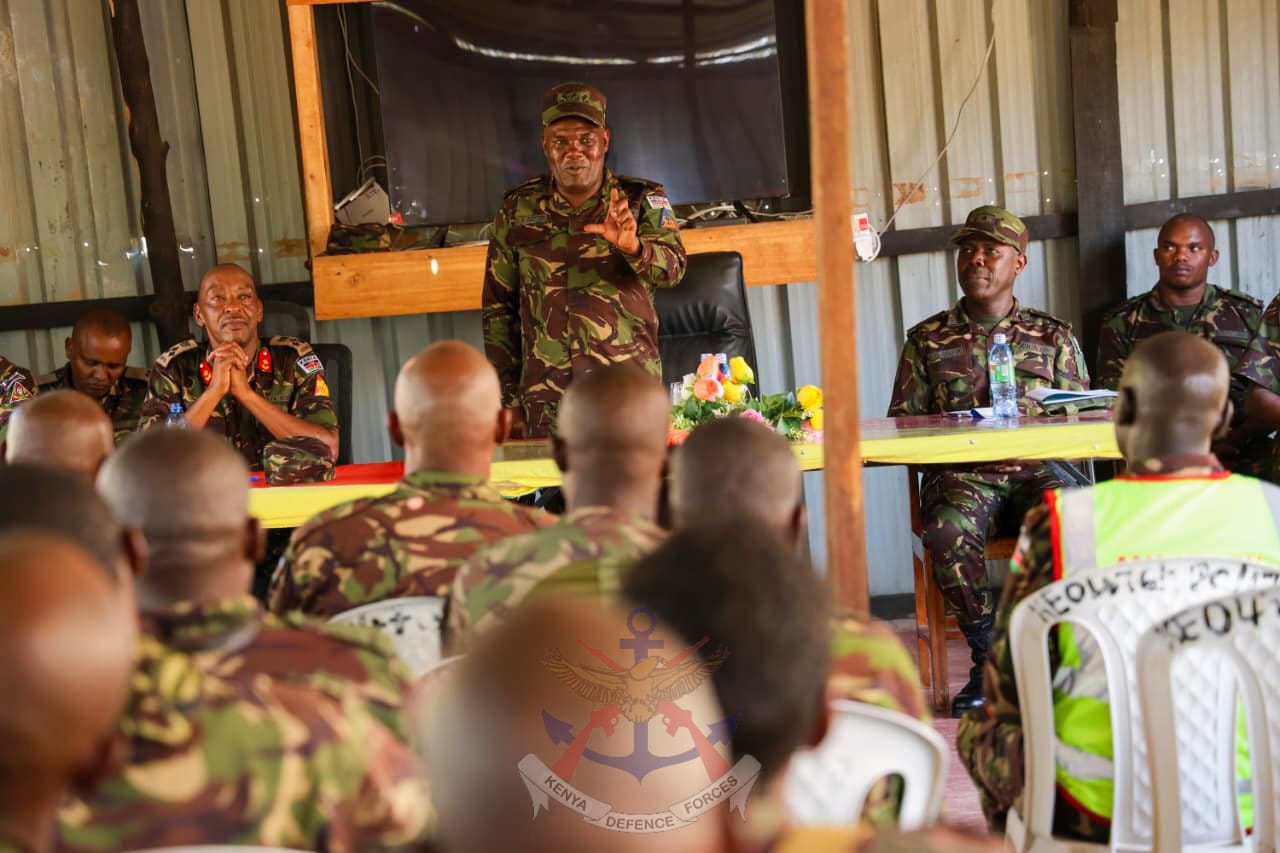 Kenya Army Commander Visits Troops | Operation Maliza Uhalifu | Security Update (2026)