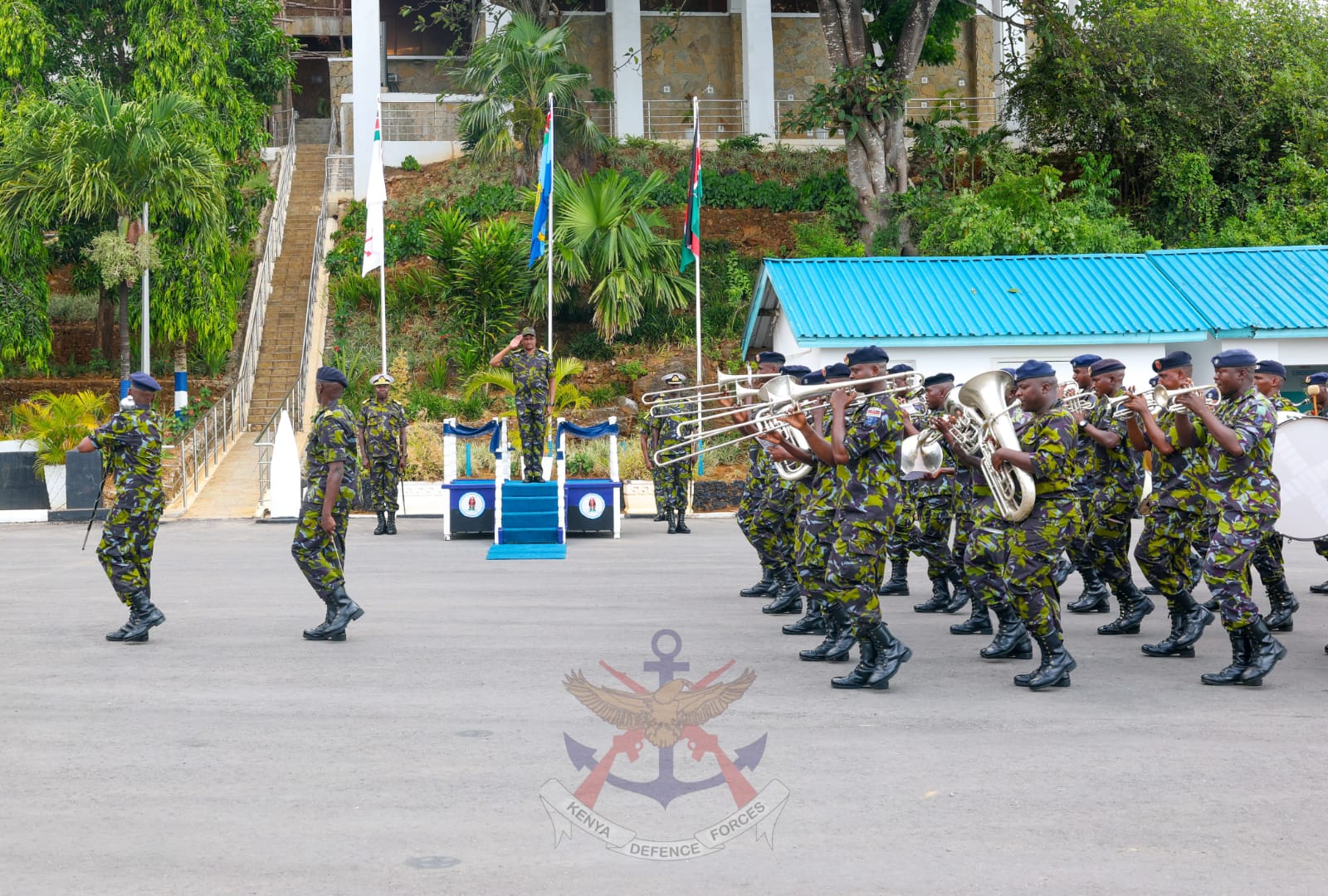 Chief of Defence Forces Visit to Kenya Navy Base Mtongwe (2026)