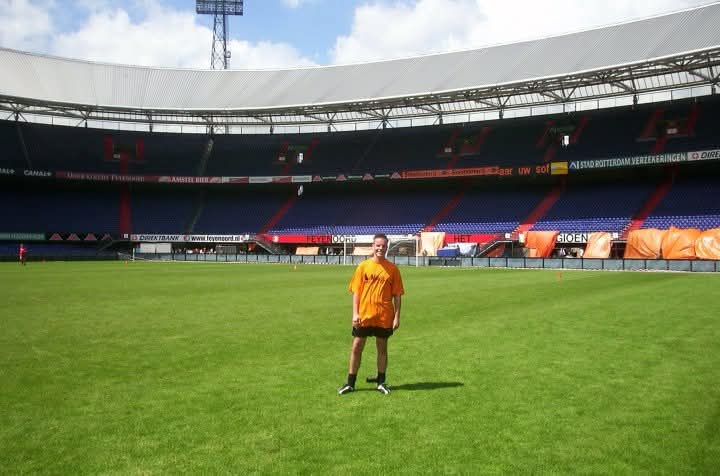 Supportspecialist Ronnie in the Kuip