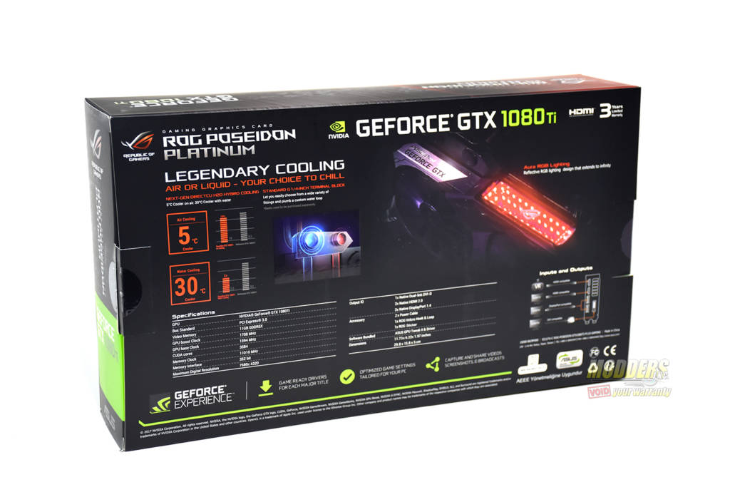 ASUS ROG Poseidon GTX 1080 Ti 11G Video Card Review - Modders Inc