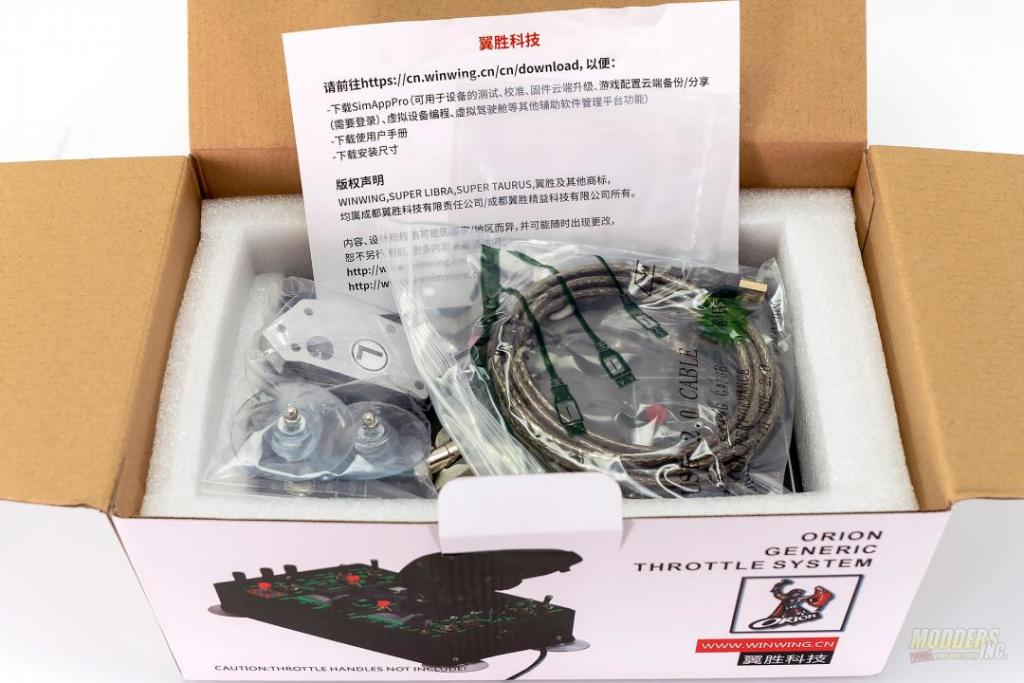 Winwing Orion Throttle F-16EX - Modders Inc