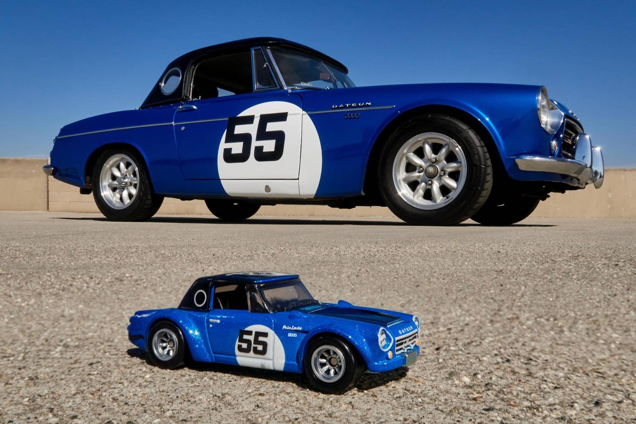 Own the 1:1 Datsun Fairlady Hot Wheels Convention Car