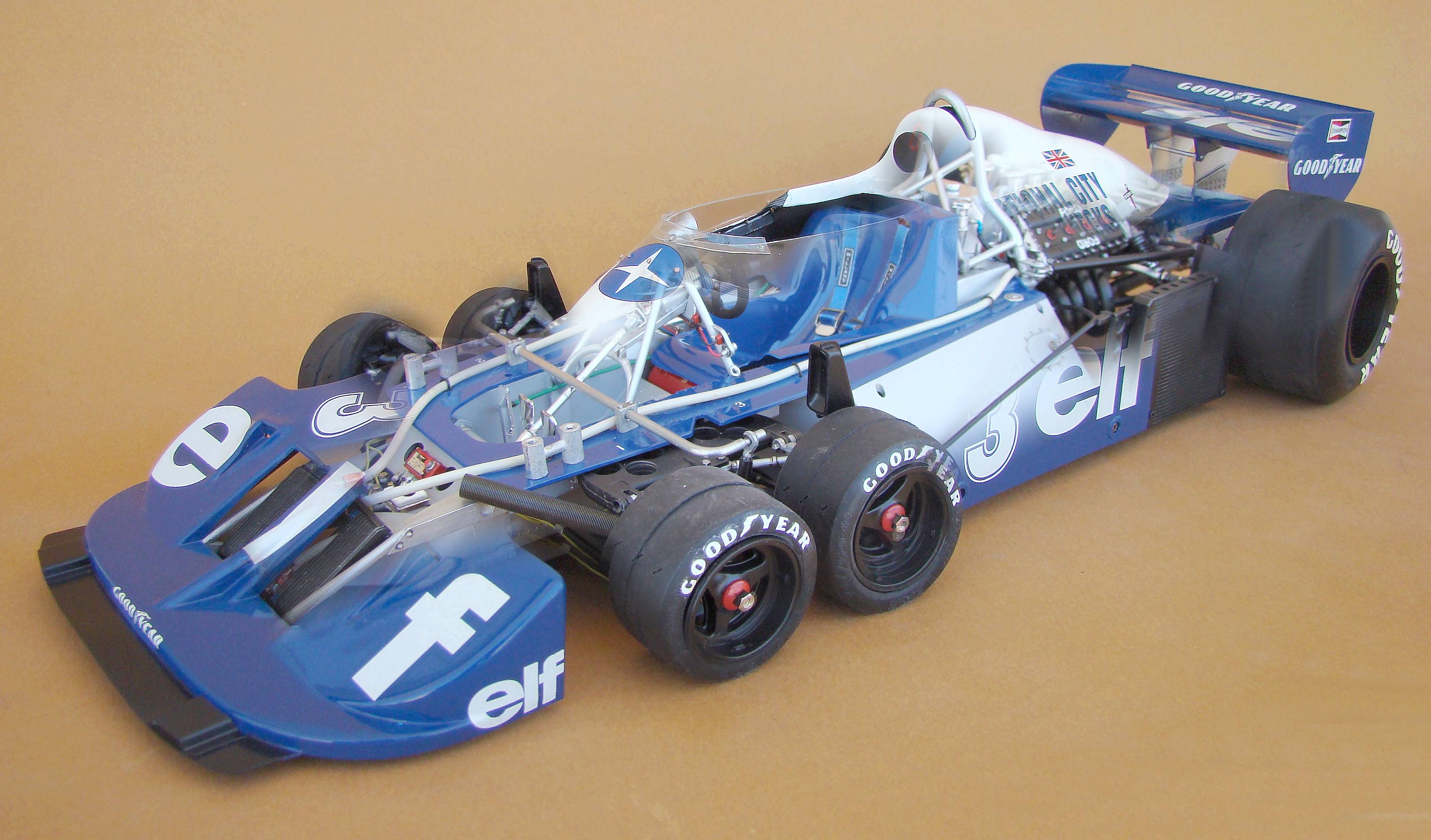 Building The Tyrrell 1977 Six Wheeler Tamiya Chevron