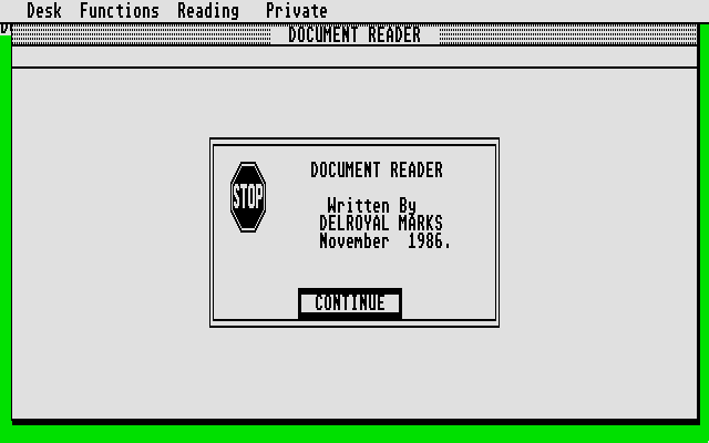 document reader