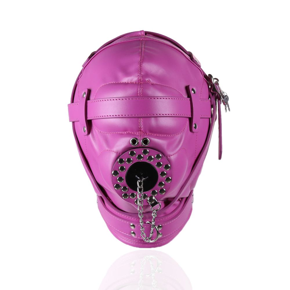 Máscara Sometimiento Total BDSM Rosa