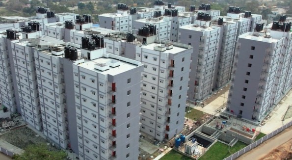 magicrete builds mass housing project in ranchi using 3d modular precast construction system
