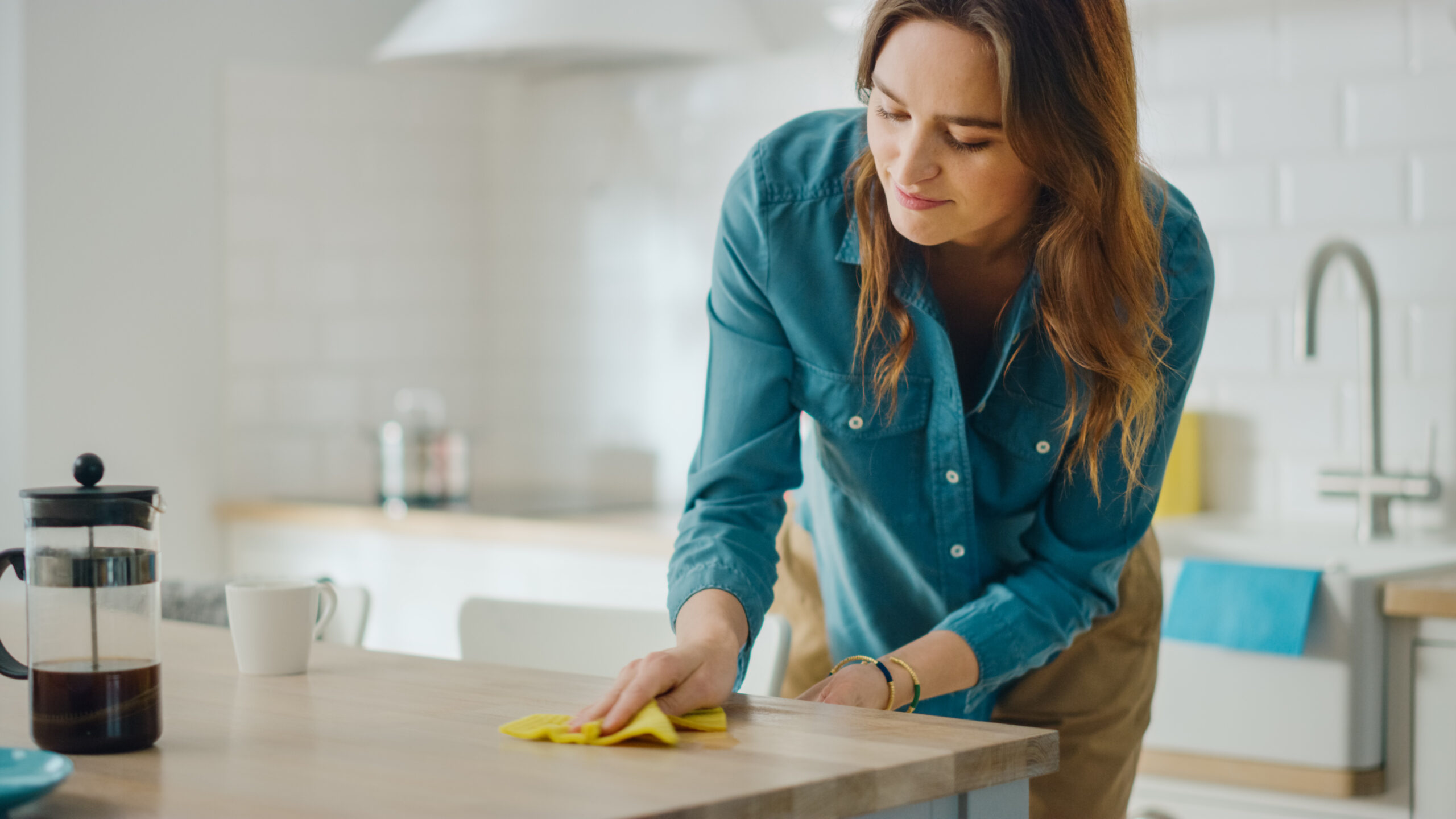 Do you clean before a cleaner comes?