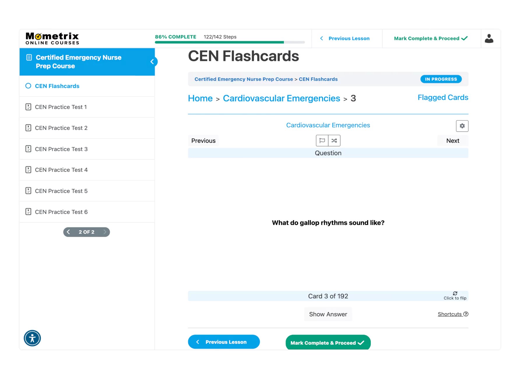 Online cen® prep course (1200+ practice questions)